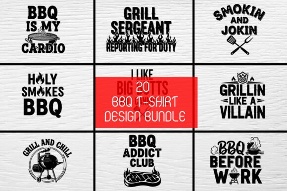 20 Funny BBQ Grilling Quotes Bundle Review