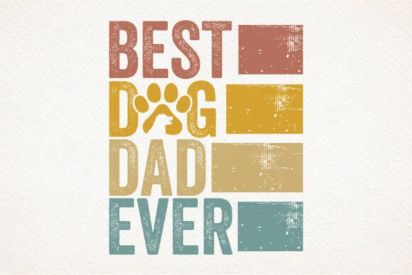 Best Dog Dad Ever SVG Tshirt Design Review