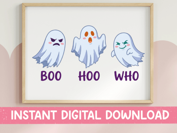Boo Hoo Who Halloween Ghost SVG Review