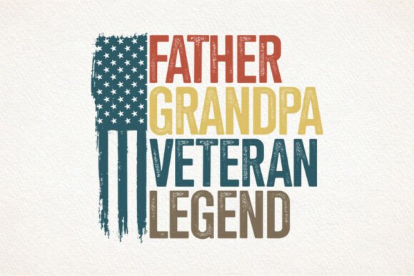 Father Grandpa Veteran Legend SVG Tshirt Review