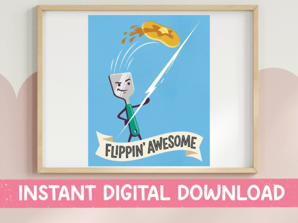 Flippin Awesome Spatula Funny Design Review