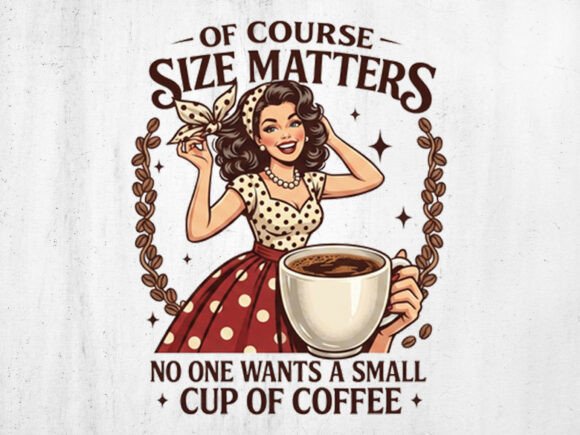 Funny Coffee Size Matters PNG: A Designer Review