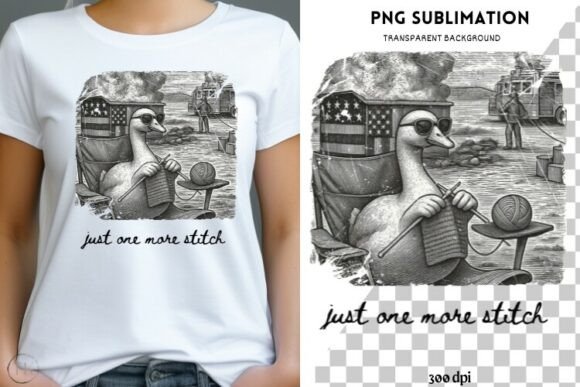 Funny Goose Png Design for T-shirts Review