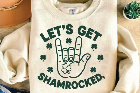 Lets Get Shamrocked St Patricks SVG PNG Review