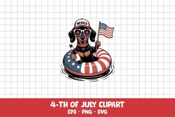 Patriotic Dachshund Funny 4th of July Review